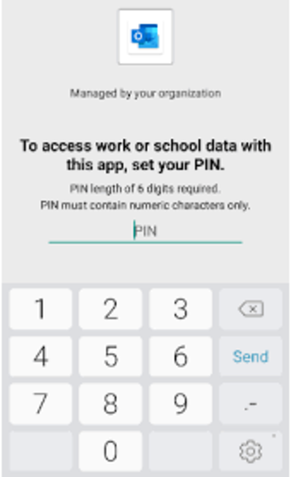 Android - Legg inn kode - Klikk for stort bilde
